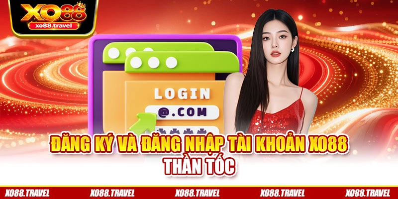 Đăng ký và đăng nhập tài khoản XO88 thần tốc
